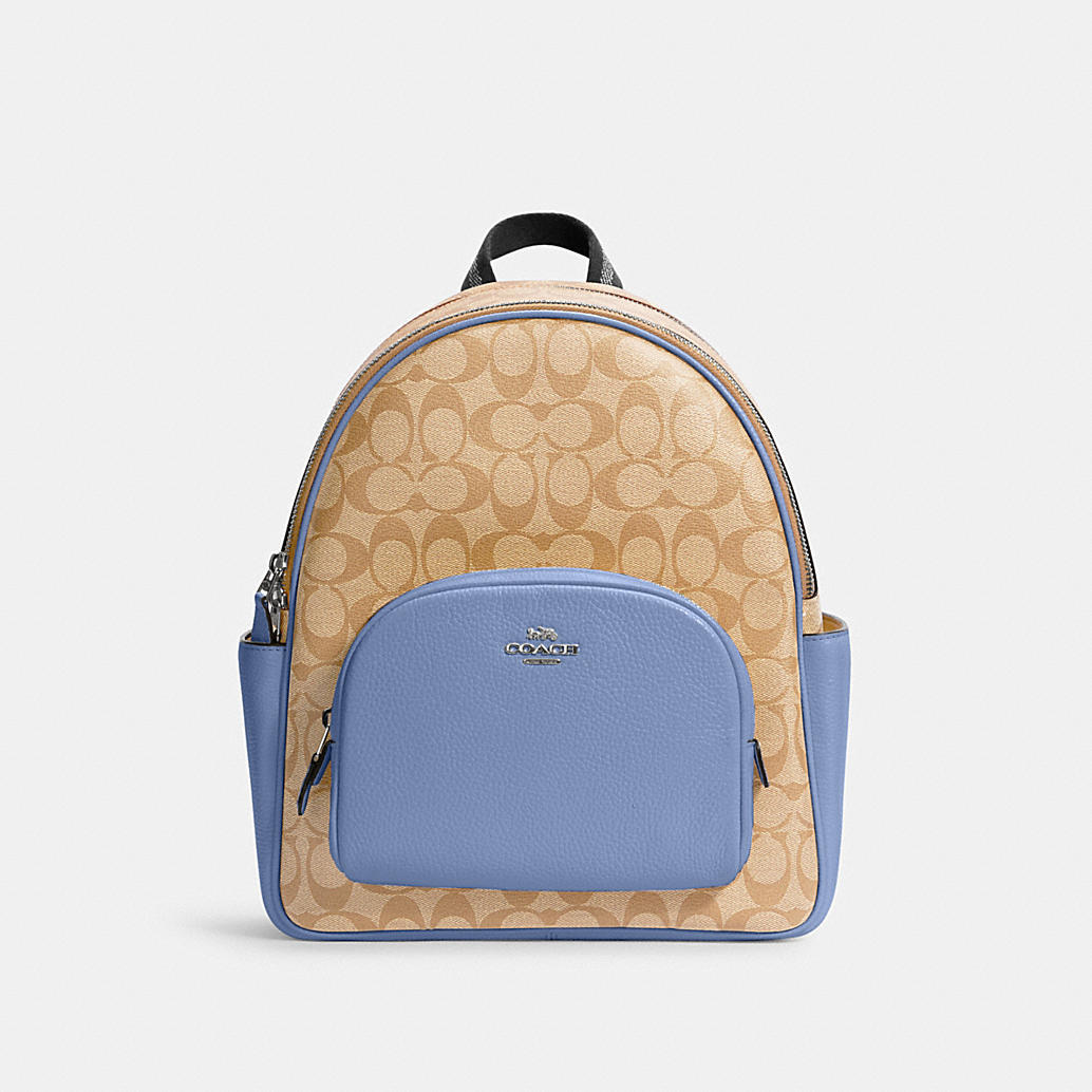 COACH® Outlet | COURT BACKPACK IN SIGNATURE CANVAS