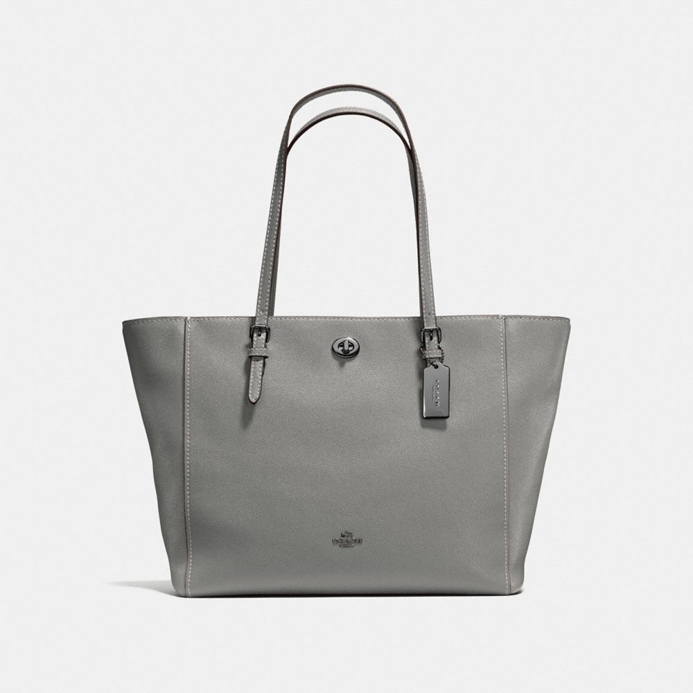 coach turnlock tote