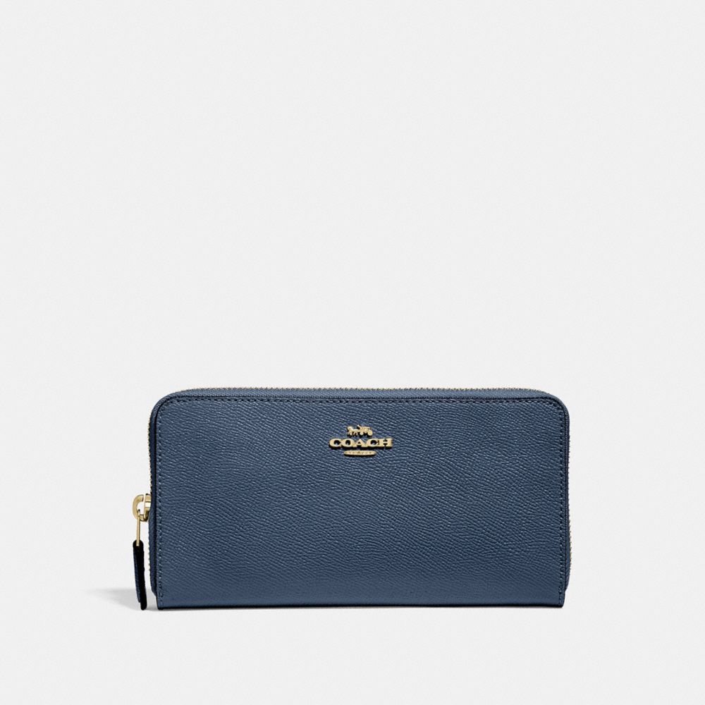 coach wallet zip