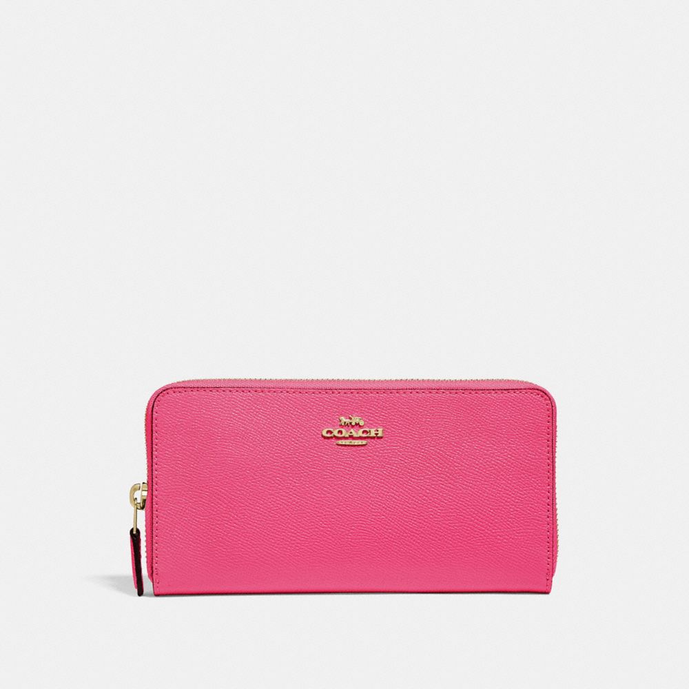 pink coach wallets