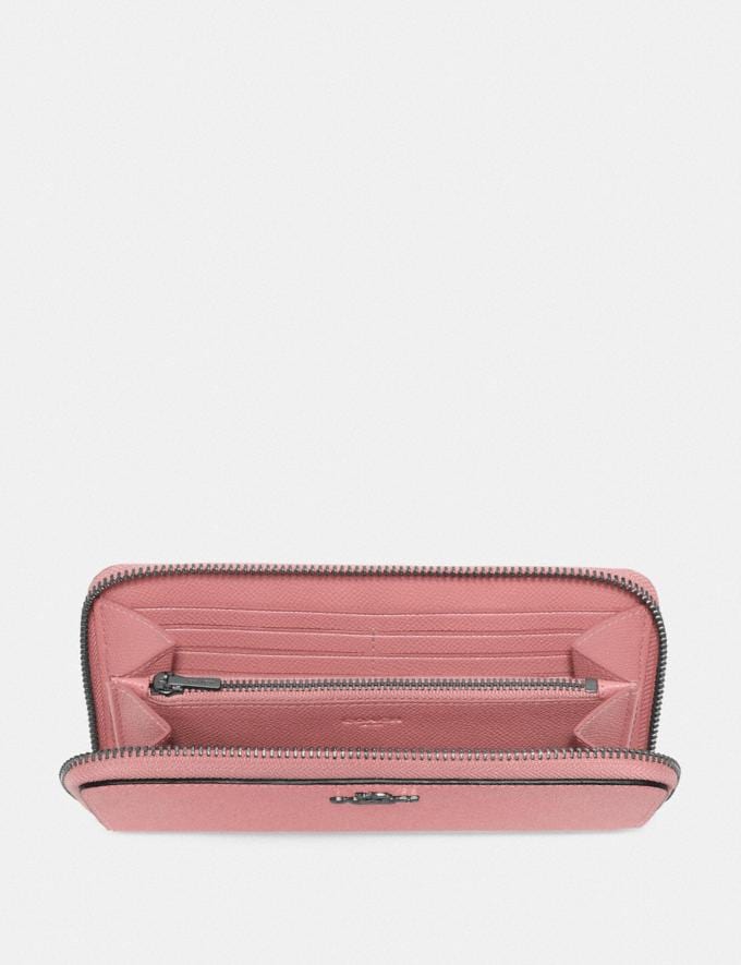 Coach Accordion Zip Wallet V5/Vintage Pink Private Sale For Her Wallets & Wristlets Alternate View 1