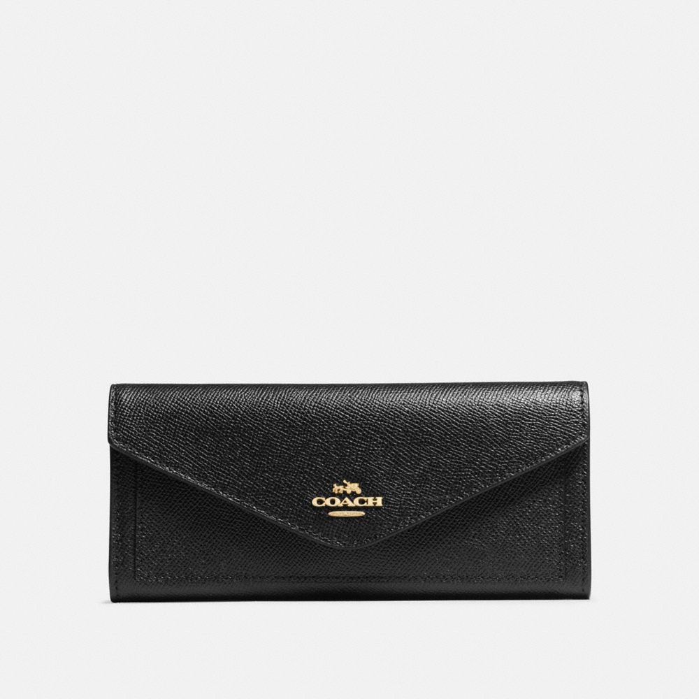 black wallet