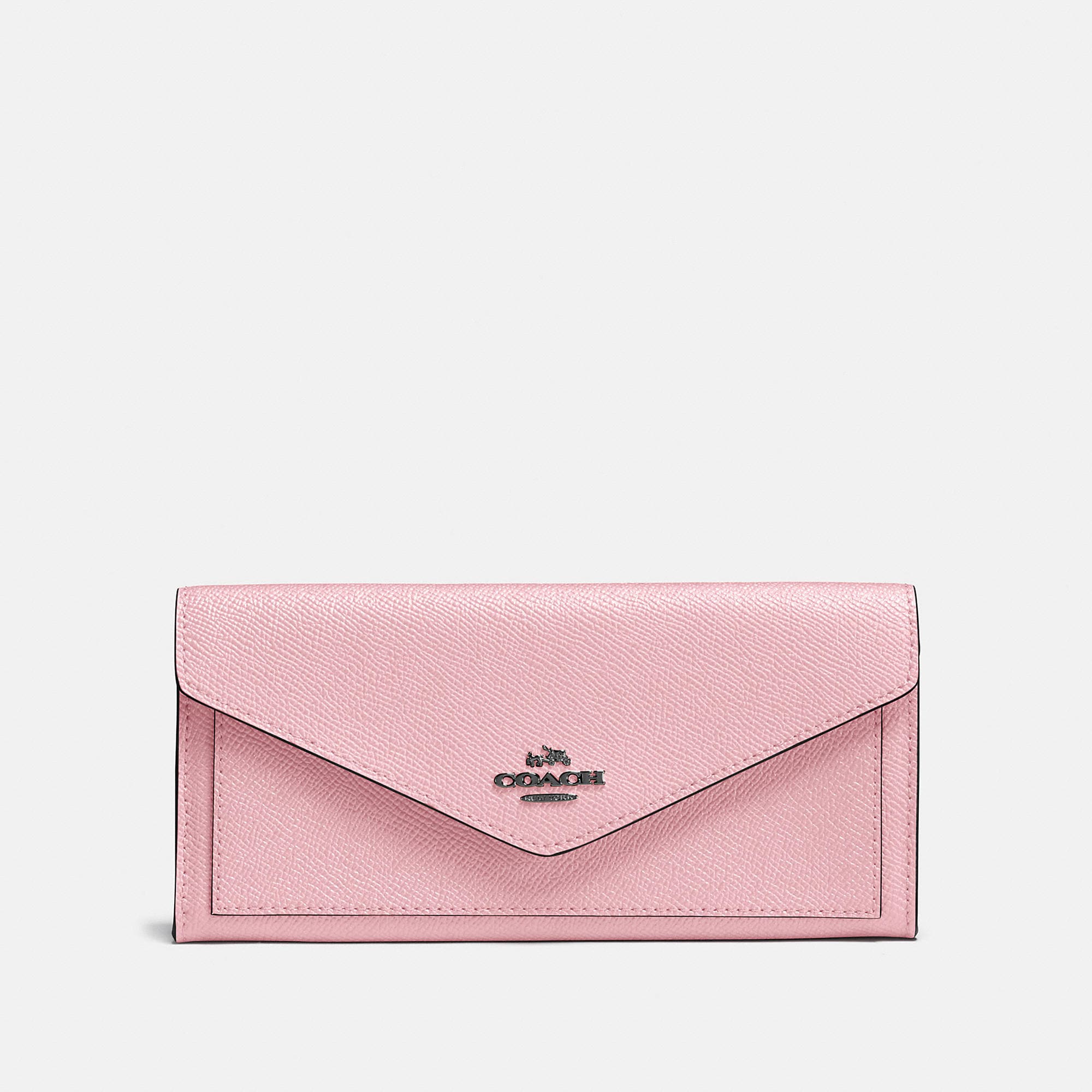 Coach Soft Wallet In Pink