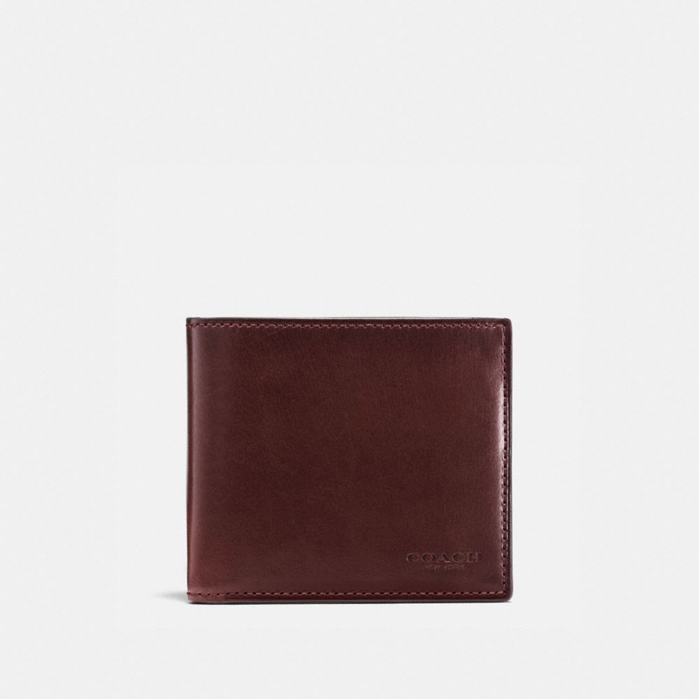 coach billfold wallet price