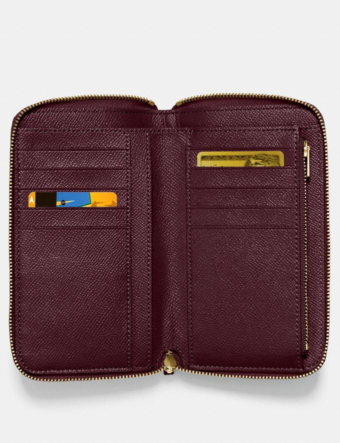 COACH: Medium Zip Around Wallet