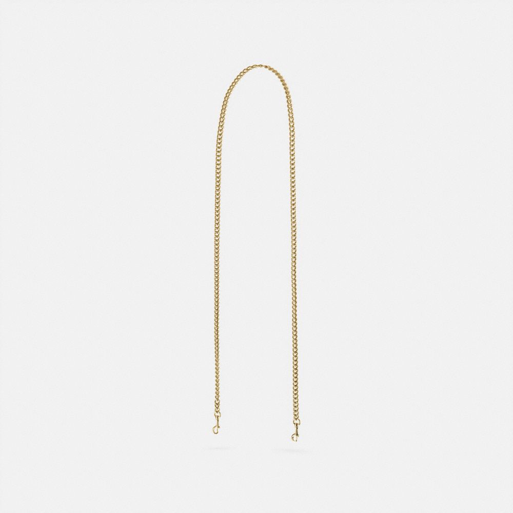 gold chain bag strap