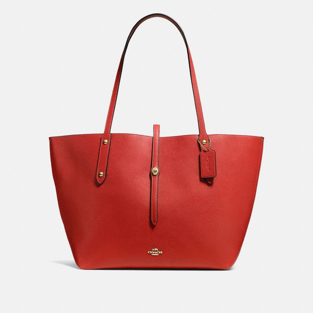 coach market tote bag