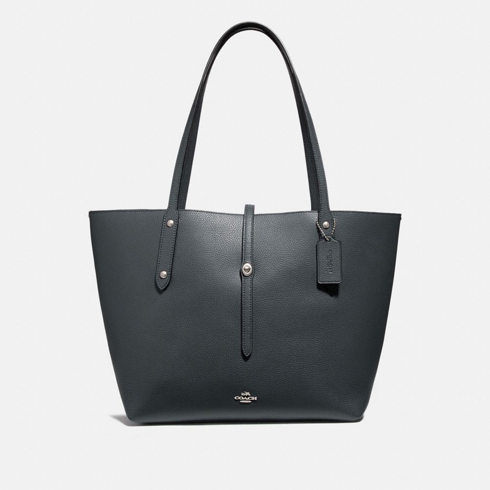 coach leather tote bag