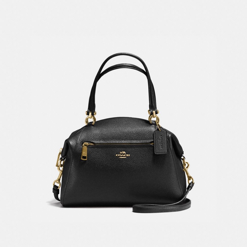 coach prairie satchel black