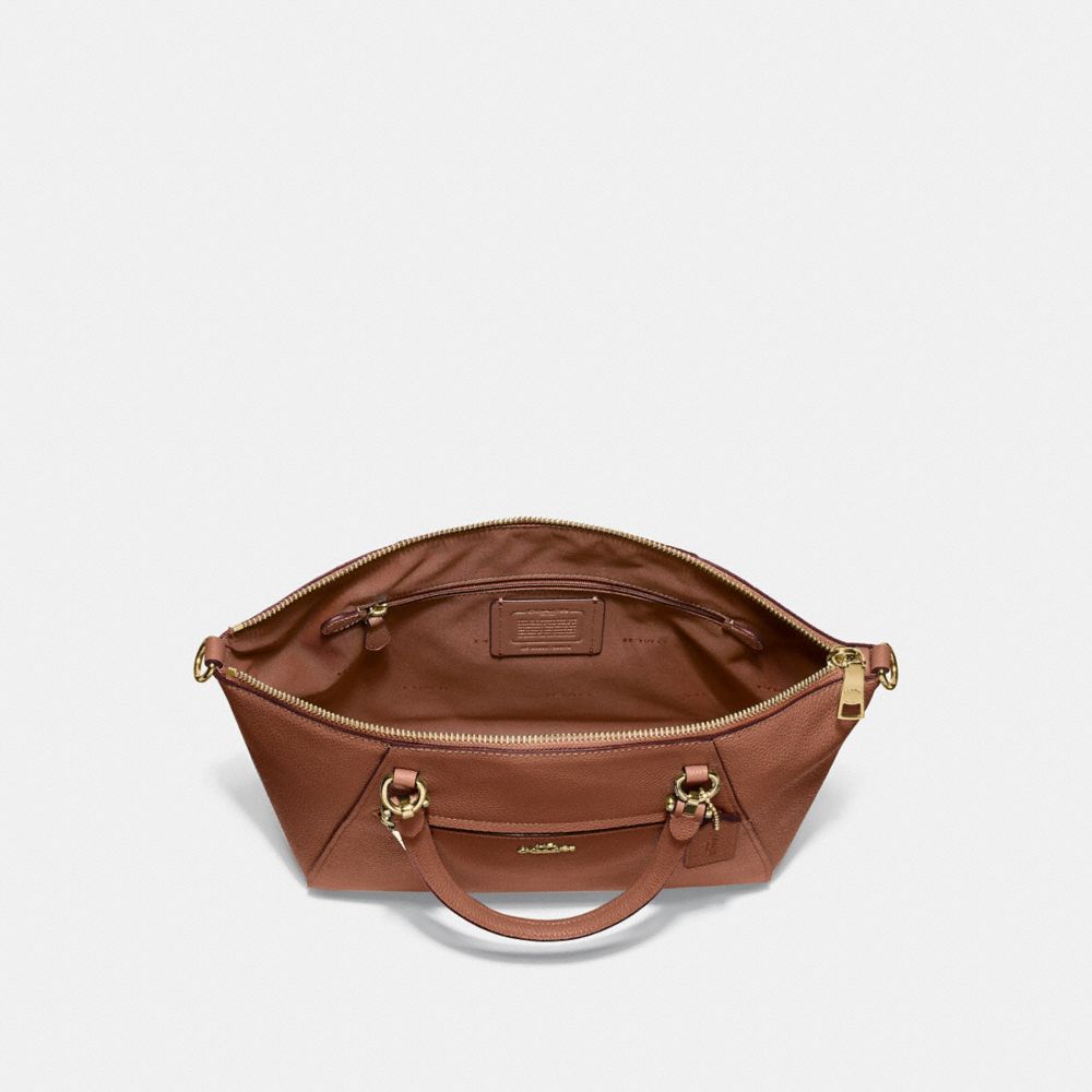 coach prairie satchel oxblood