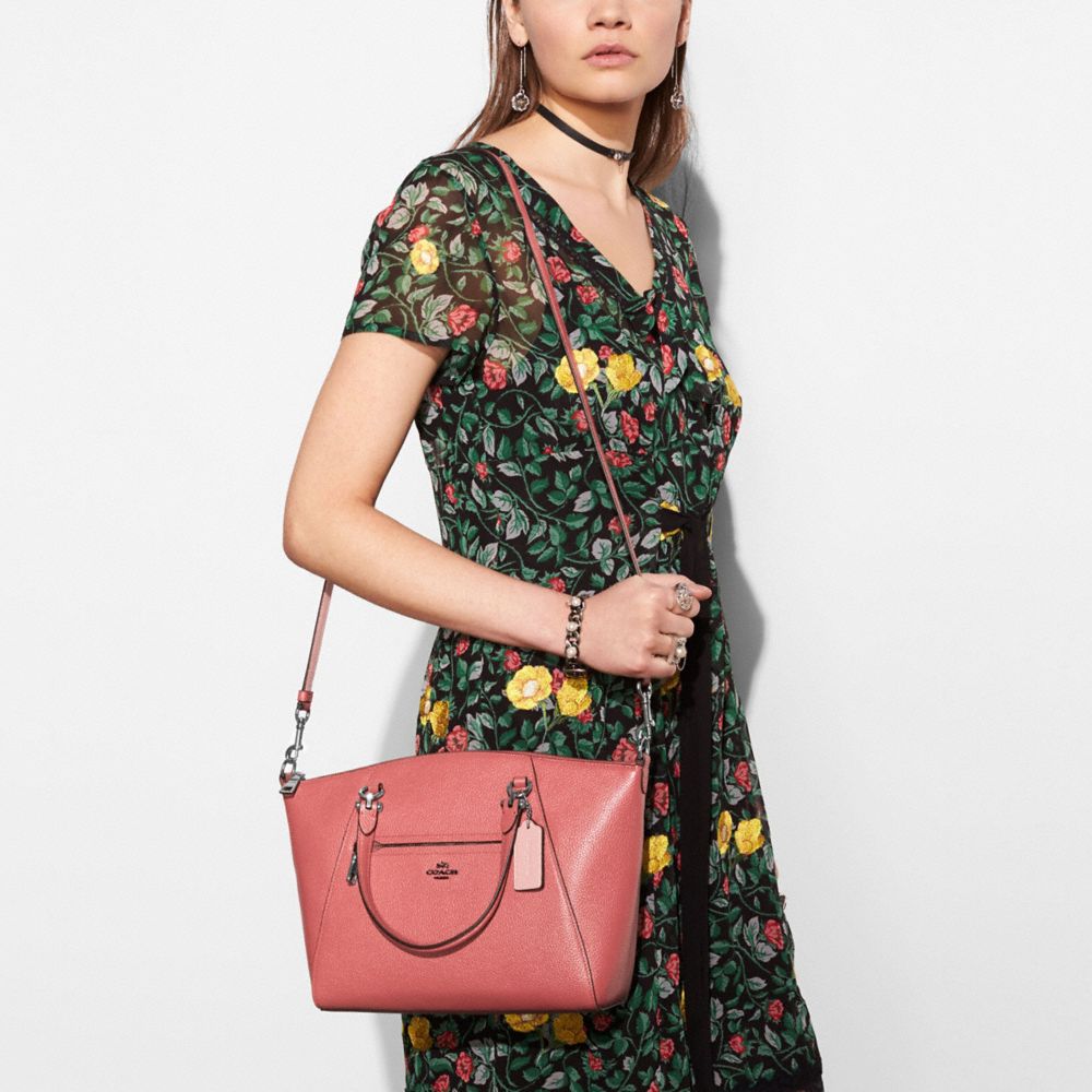 coach prairie leather satchel