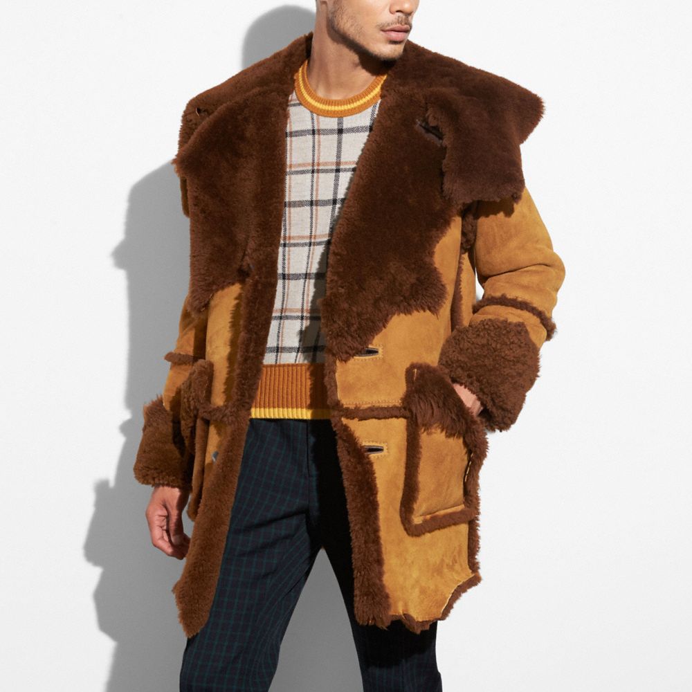 mens coach coat