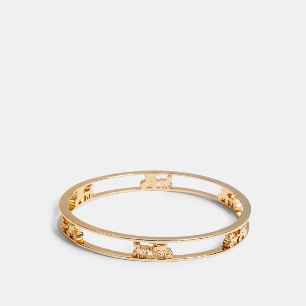 Top 73+ imagen coach horse and carriage bangle