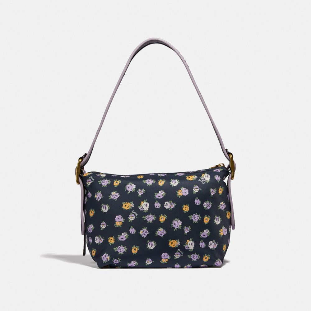 COACH Cargo Shoulder Bag With Vintage Rose Print