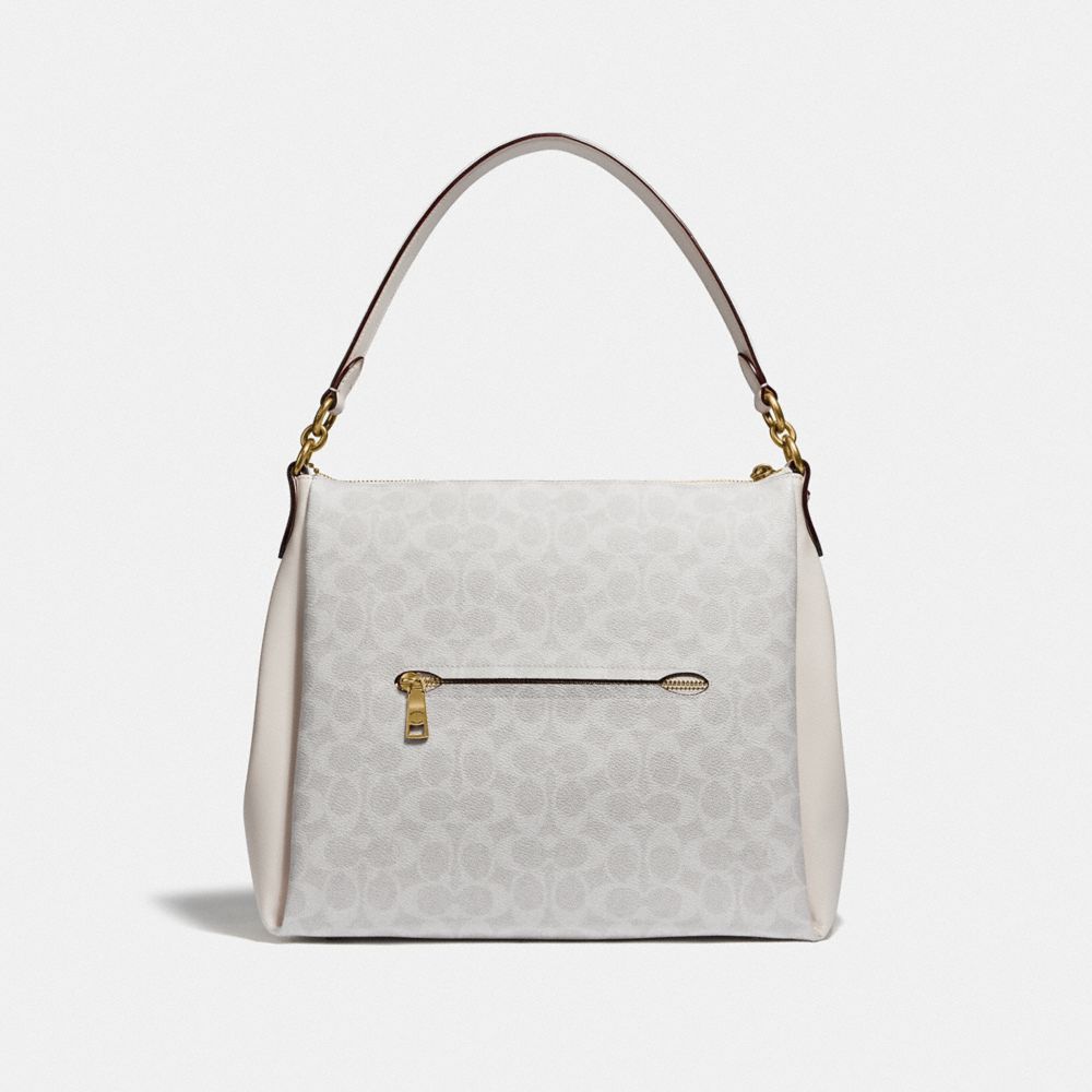 SHAY SHOULDER BAG IN SIGNATURE CANVAS - Alternate View 4