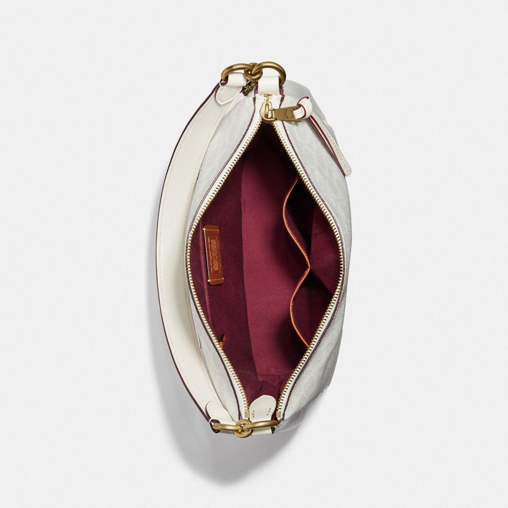 SHAY SHOULDER BAG IN SIGNATURE CANVAS - Alternate View 2