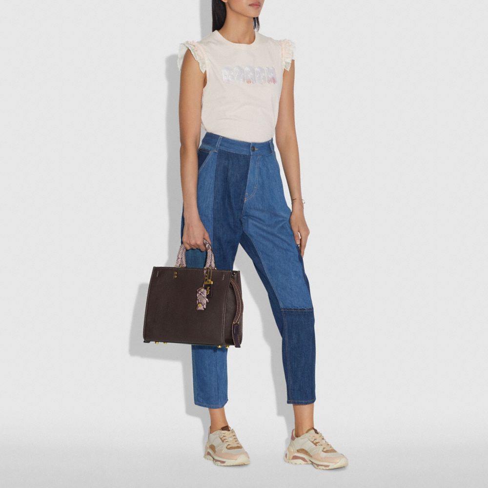 ROGUE IN COLORBLOCK WITH SNAKESKIN DETAIL - Alternate View 1