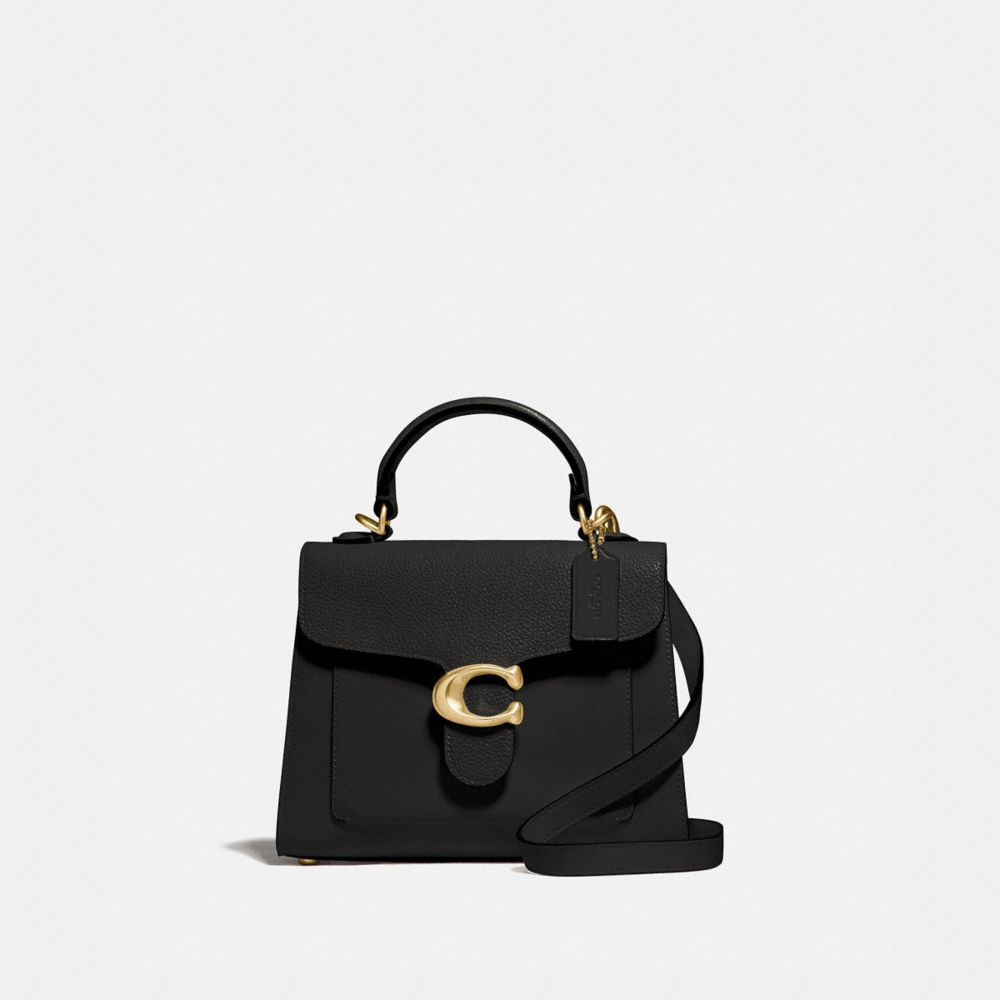 black coach side bag