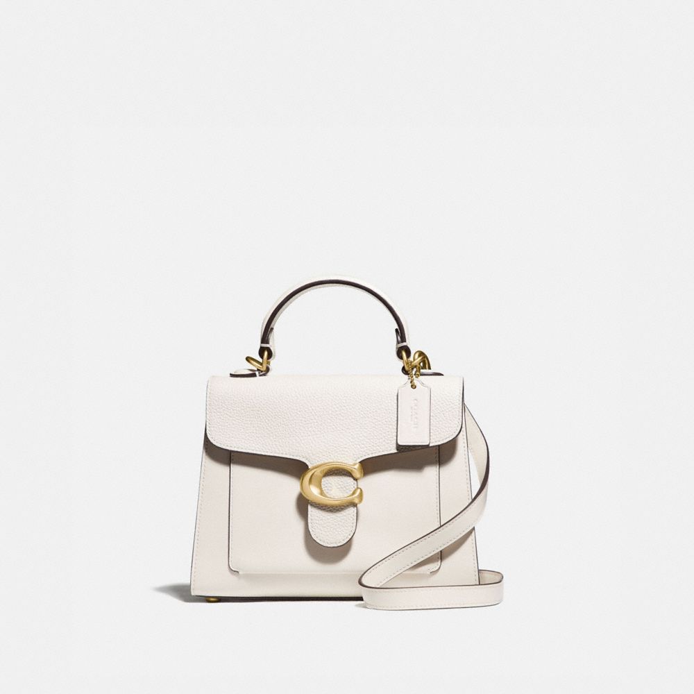 coach tabby bag white