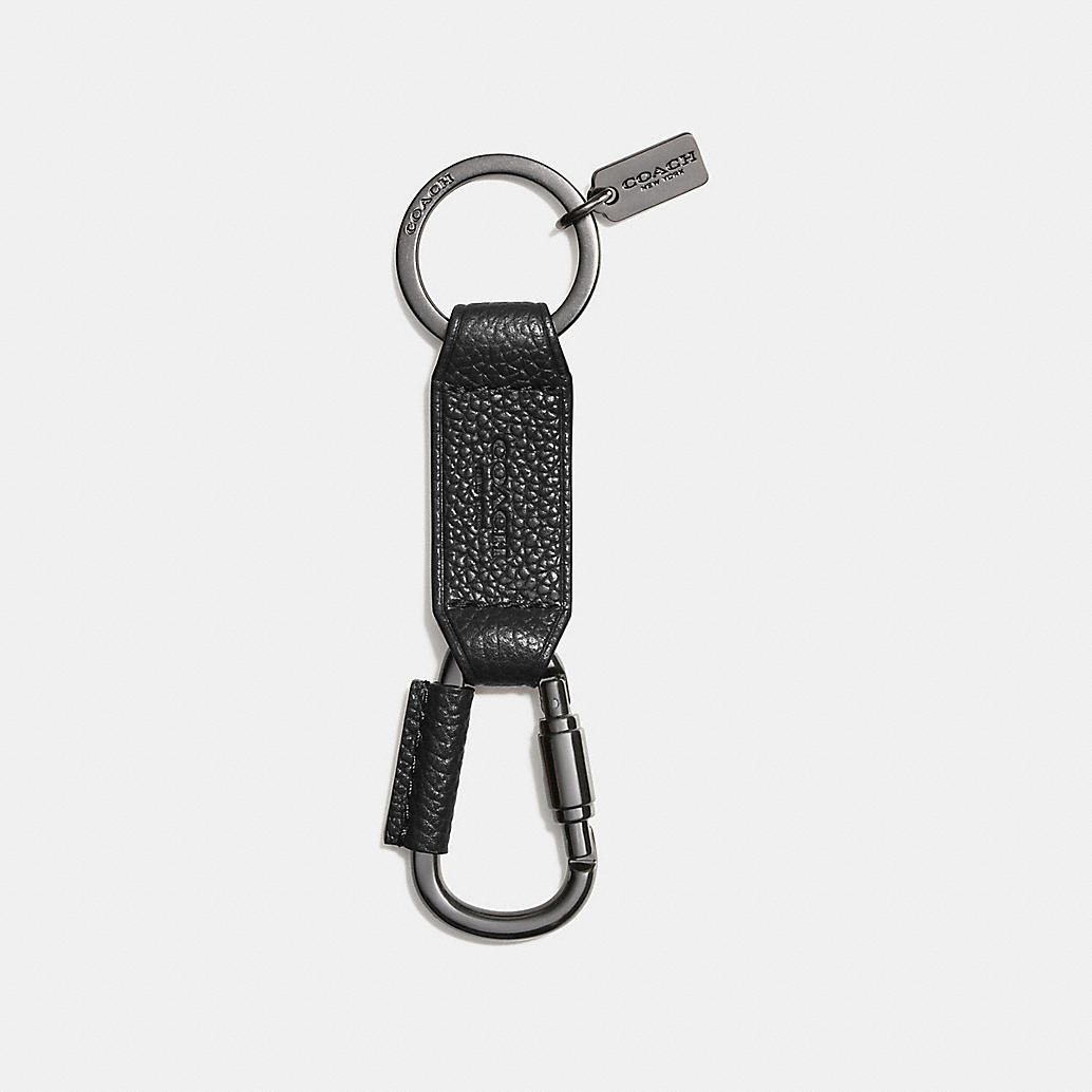 COACH Mens Keychains | Carabiner Key Ring