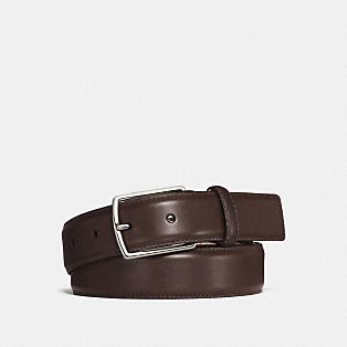 COACH Mens Belts | Sculpted C Cut-To-Size Reversible Textured Leather Belt
