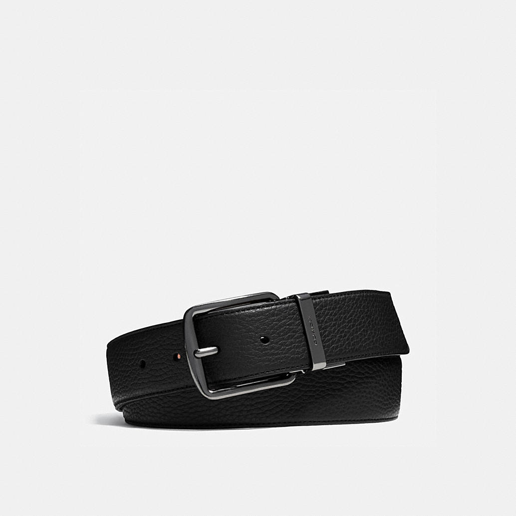 COACH Mens Belts | Wide Regular Cut-To-Size Reversible Leather Belt