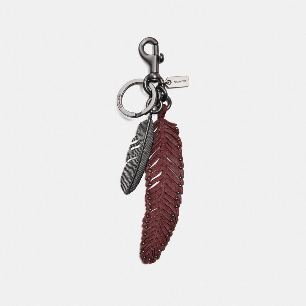 COACH Multi Feather Bag Charm