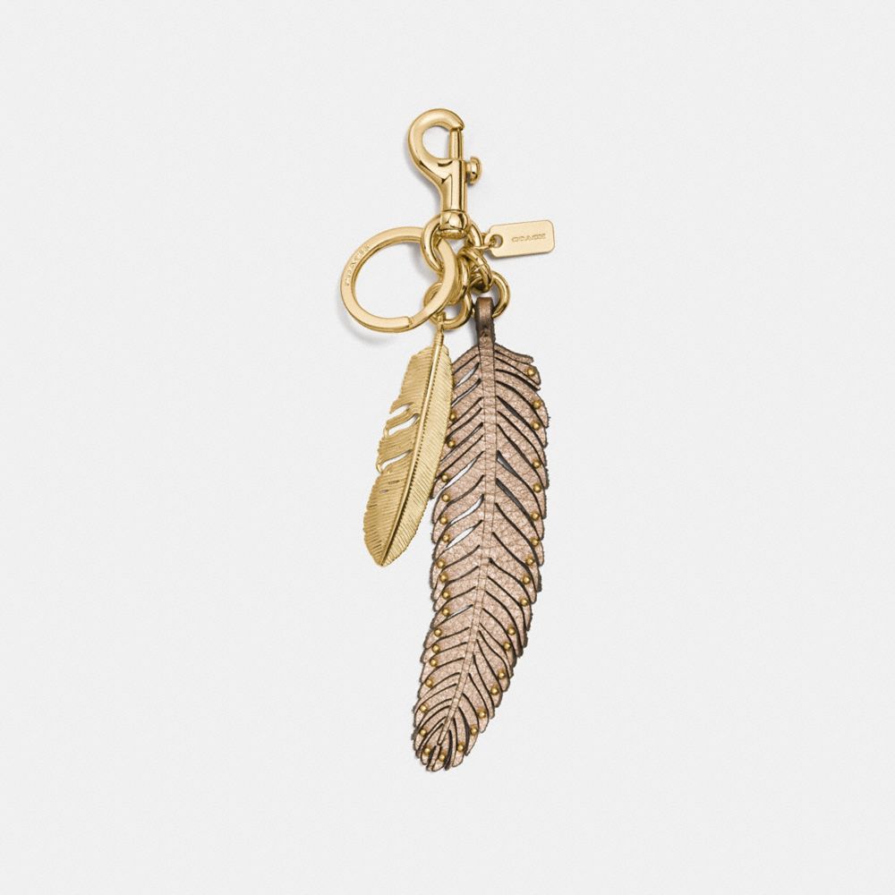 COACH Multi Feather Bag Charm