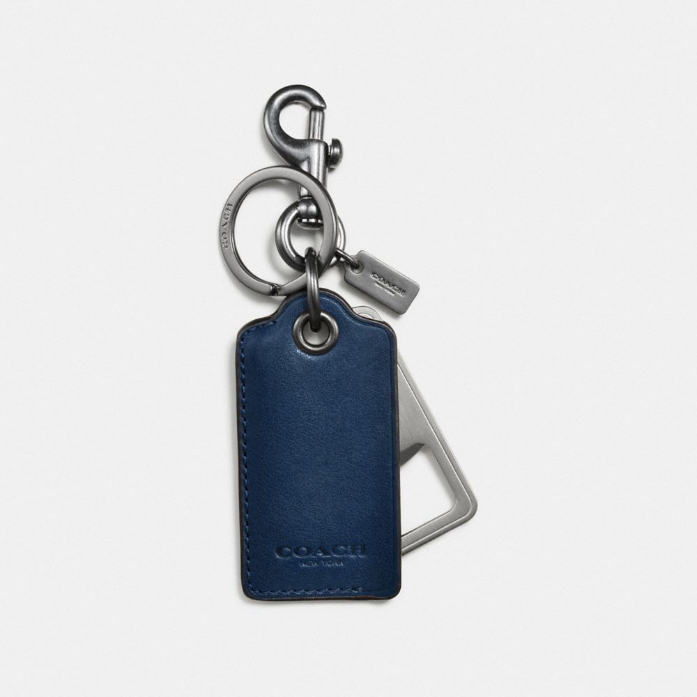 Bottle Opener Key Ring COACH