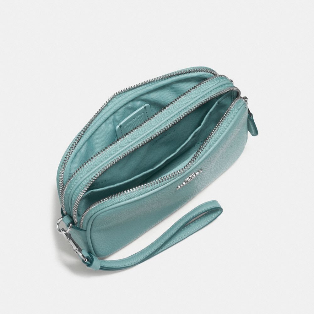 light blue coach crossbody