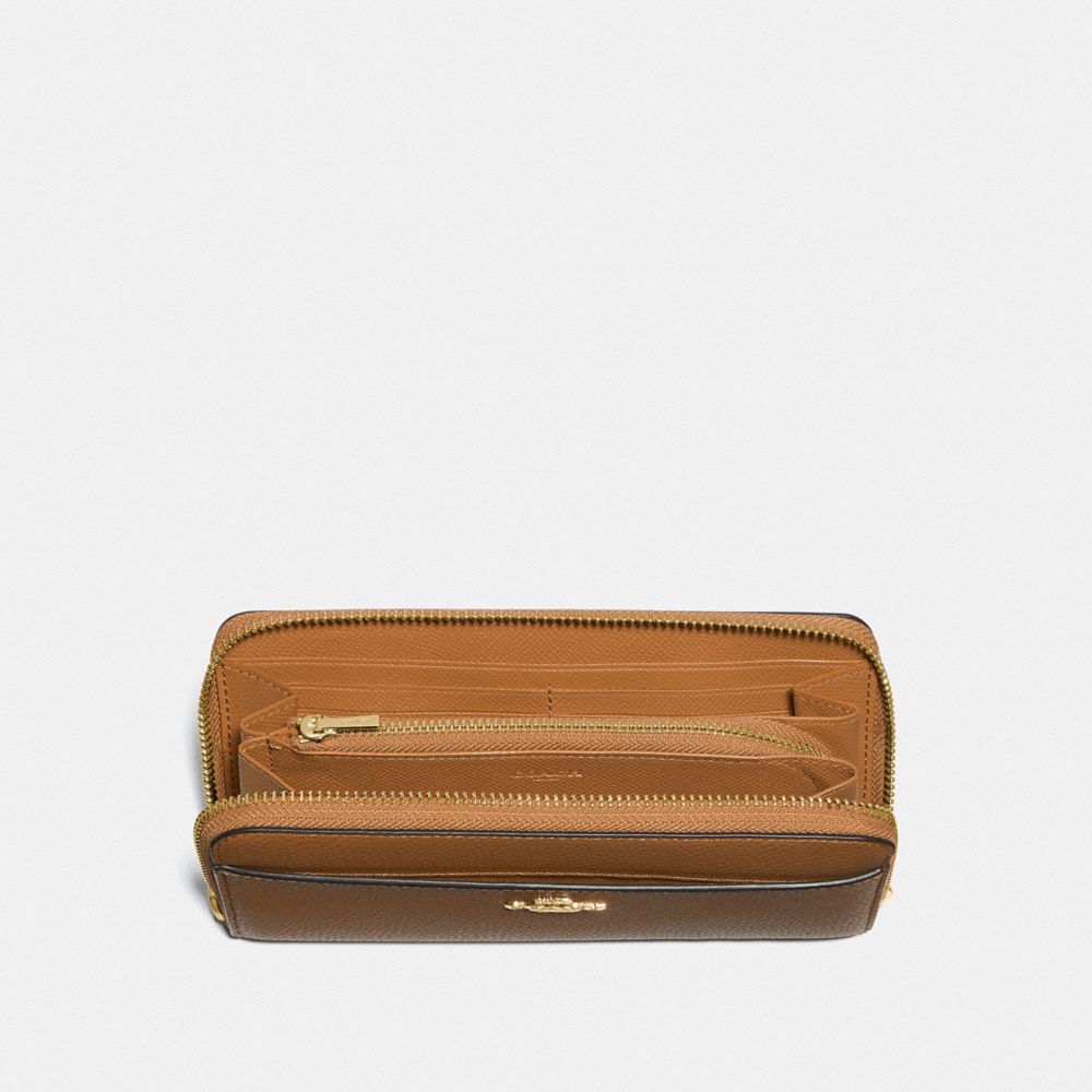 ACCORDION ZIP WALLET WITH WRISTLET STRAP - Alternate View 1