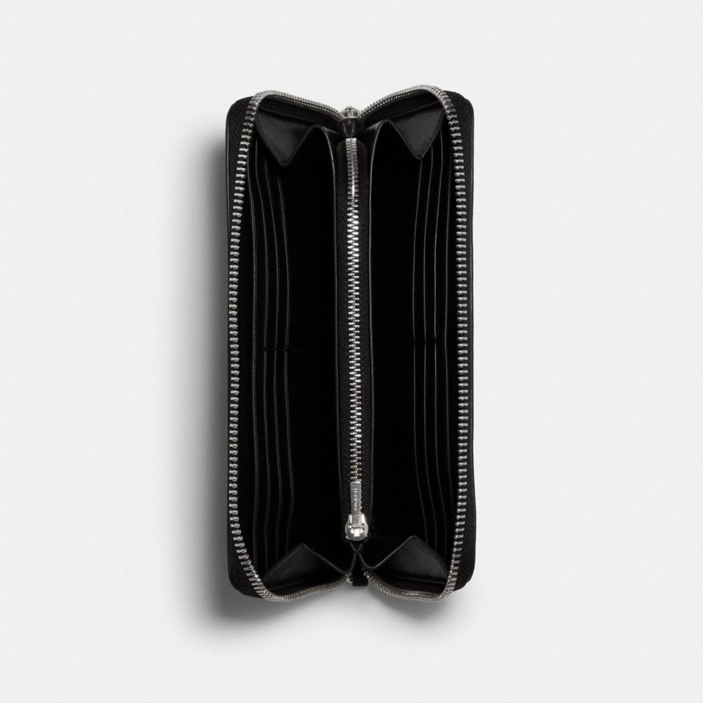 ACCORDION ZIP WALLET WITH WRISTLET STRAP - Alternate View 1