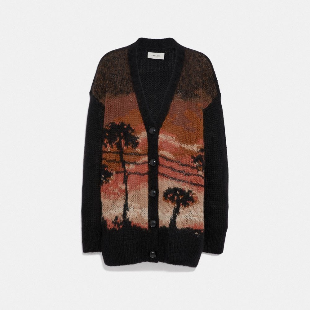 coach cardigan