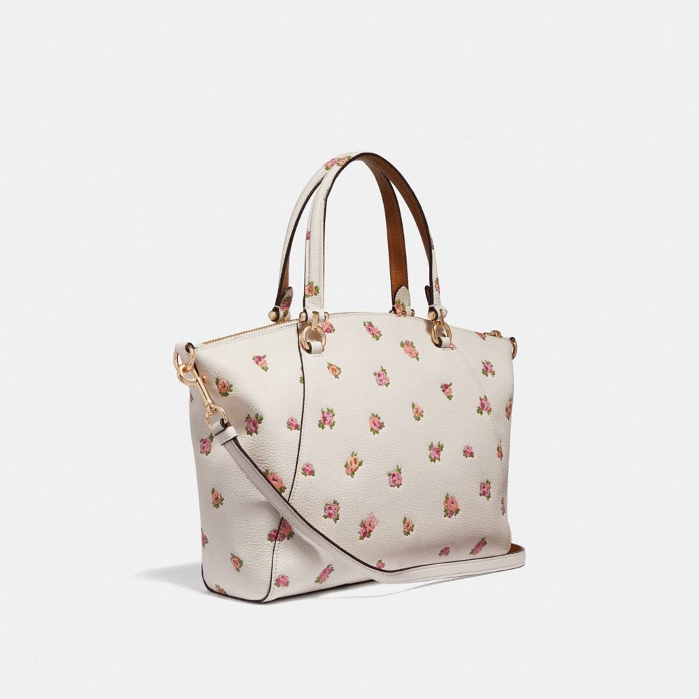 coach prairie satchel floral