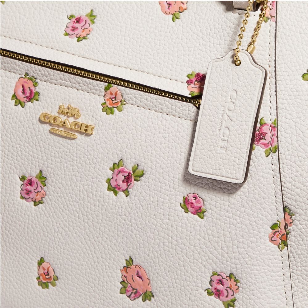 coach prairie satchel floral