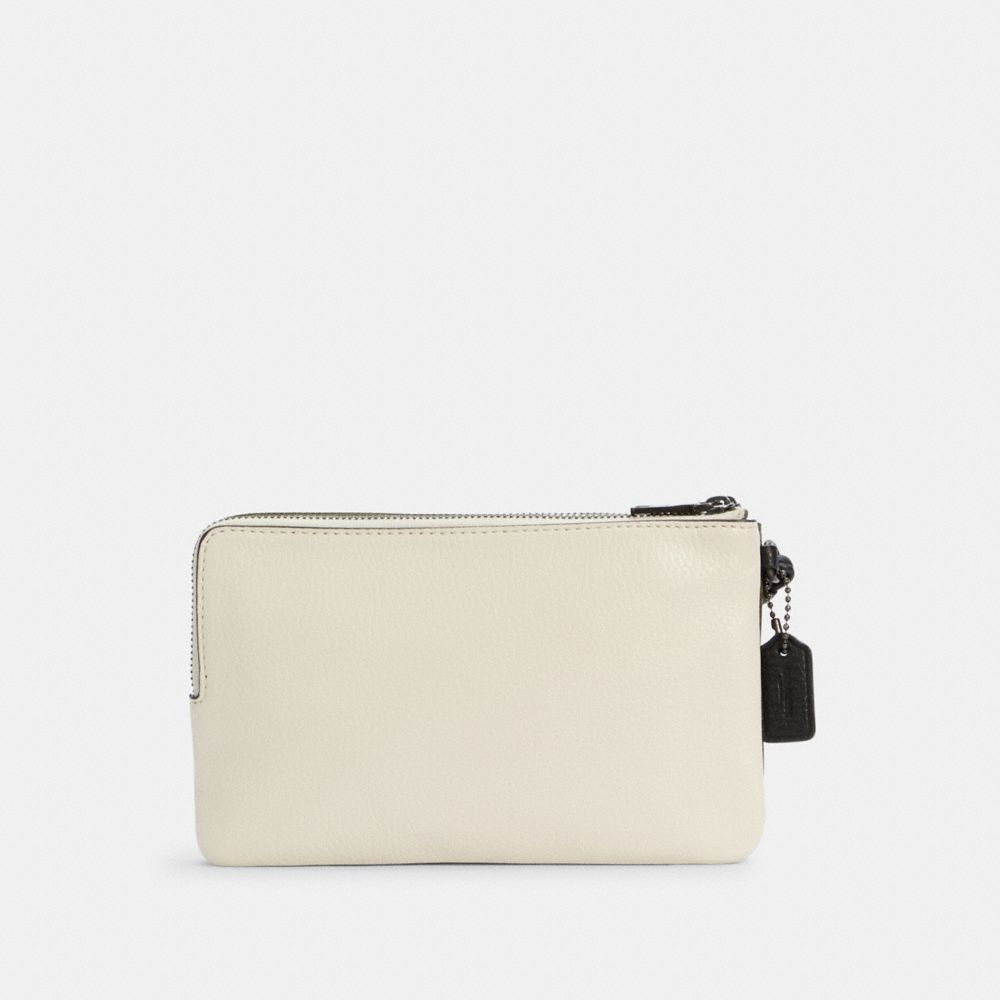 DOUBLE ZIP WALLET IN COLORBLOCK - Alternate View 2
