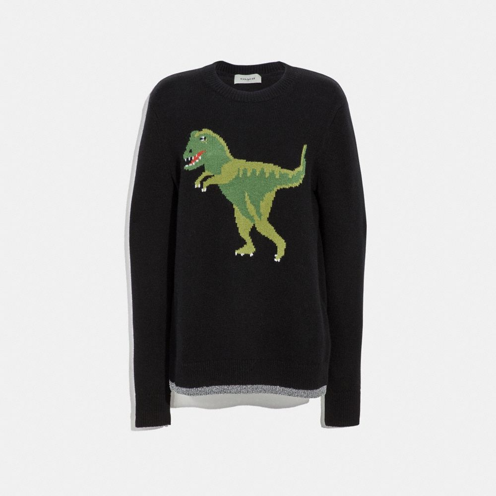 coach t rex sweater