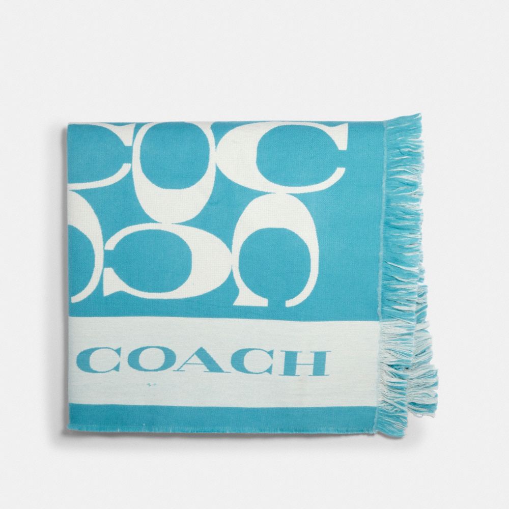 COACH Signature Blanket