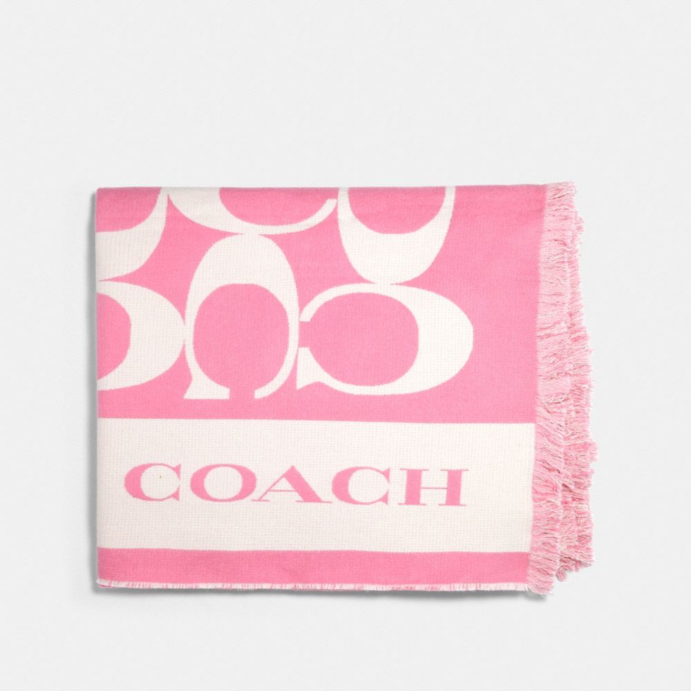 COACH Signature Blanket
