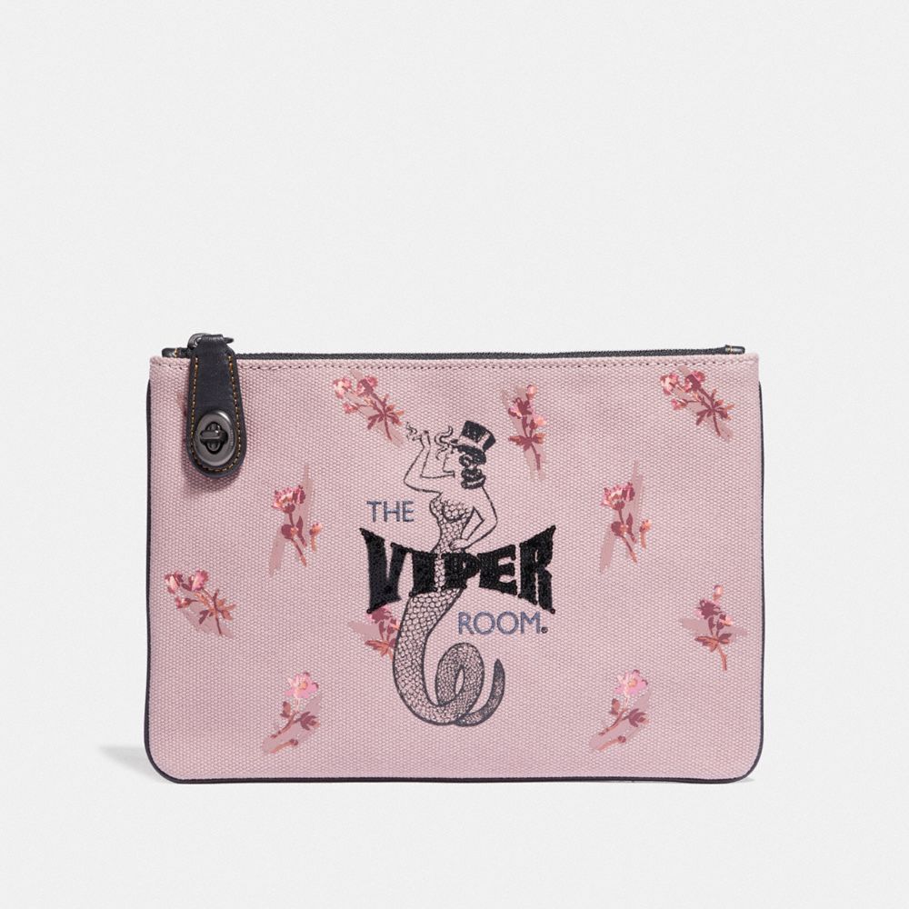 Coach Viper Room Turnlock Pouch 26