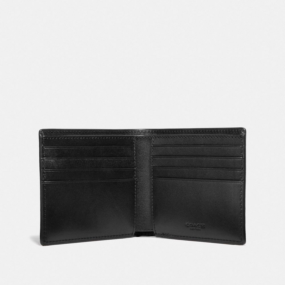 double billfold wallet coach