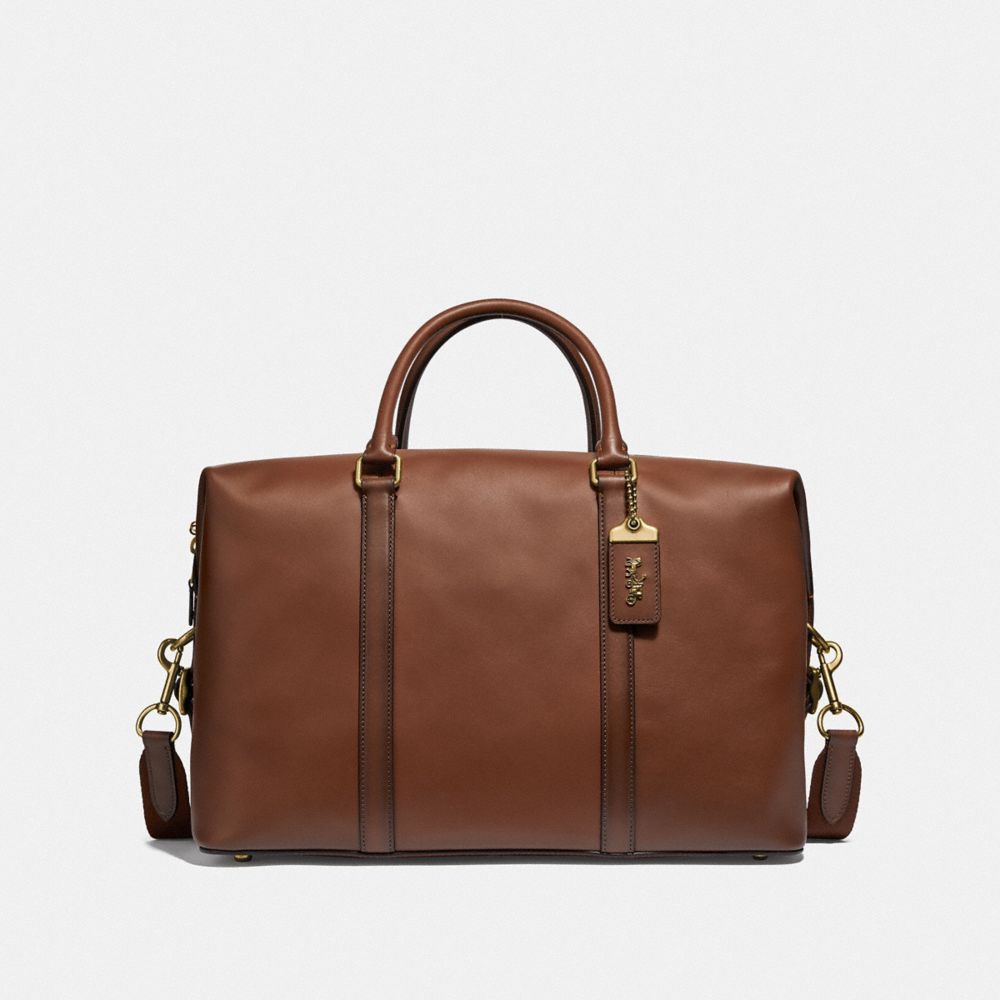 coach mens leather duffle bag