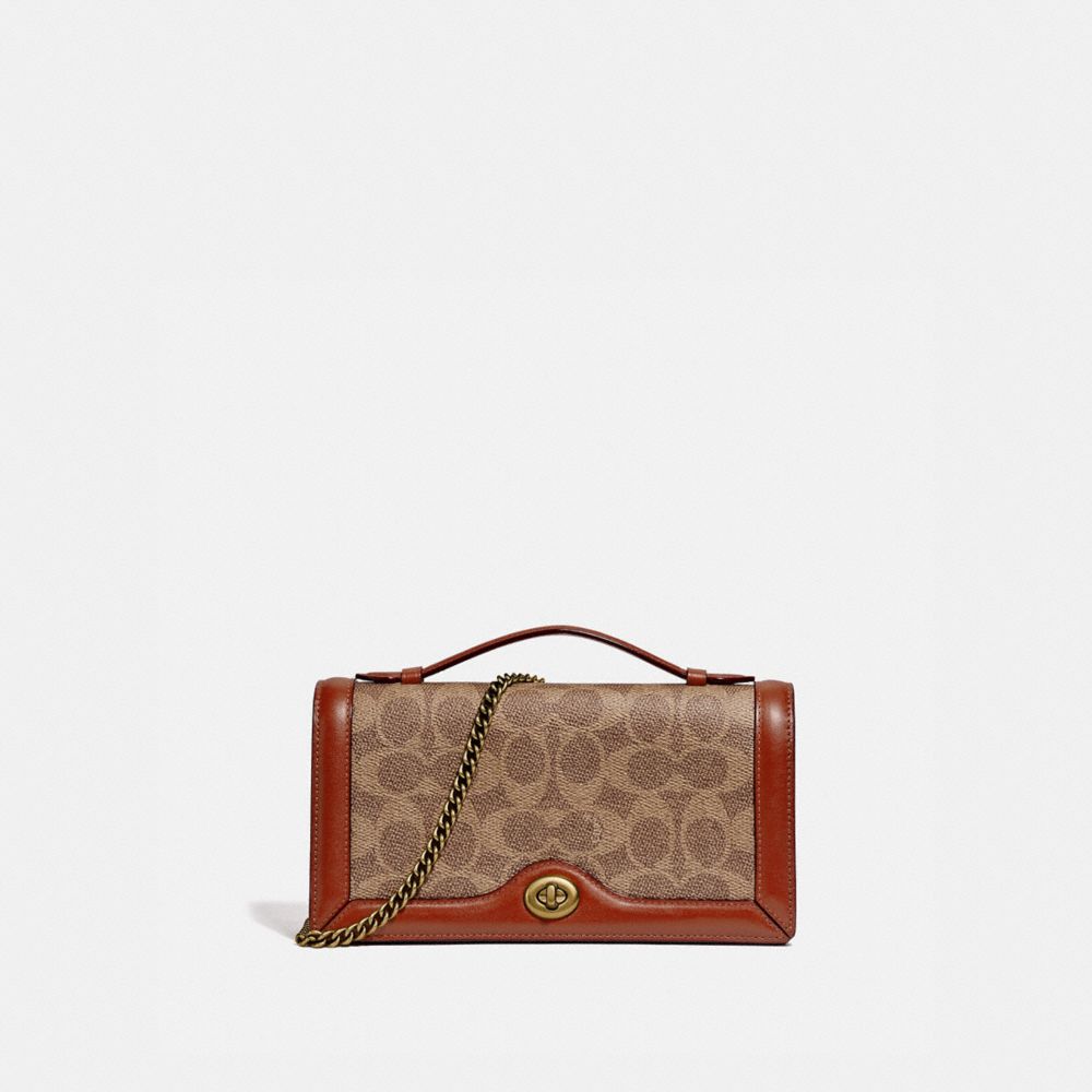 coach purse with chain
