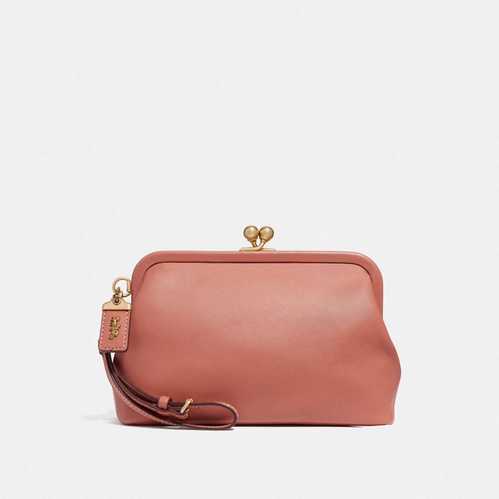 coach peach bag