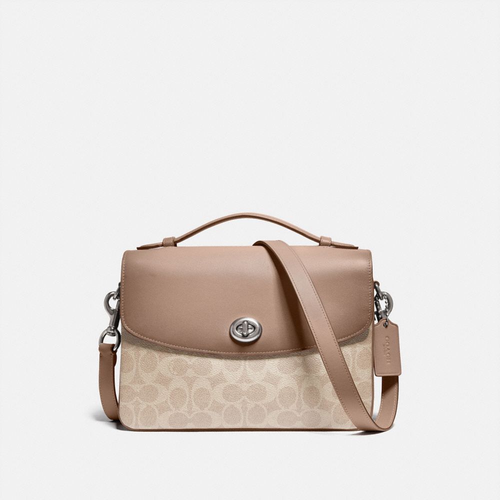 coach cassie crossbody in signature canvas