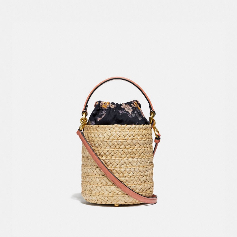 coach woven bag