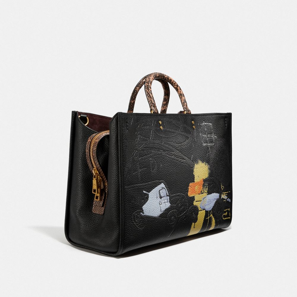 COACH X JeanMichel Basquiat Rogue 39 With Snakeskin Detail COACH®