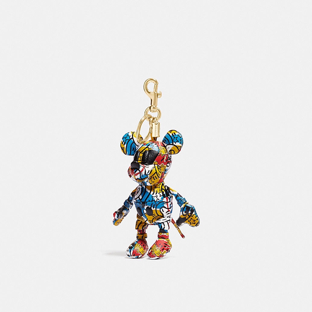 COACH: Disney Mickey Mouse X Keith Haring Collectible Bag Charm
