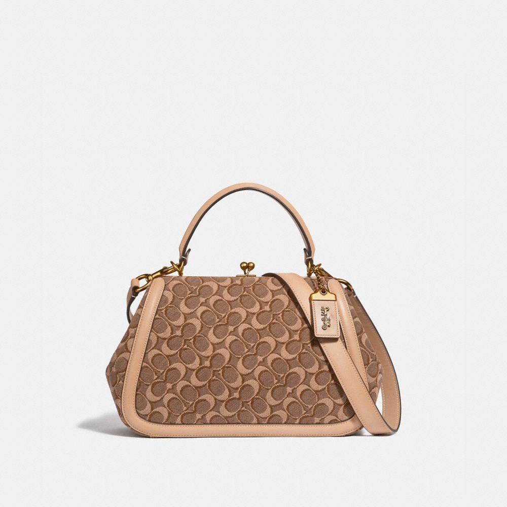 coach jacquard bag