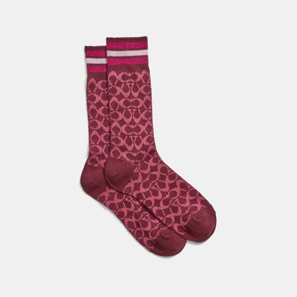 Signature Socks, Wine, ProductTile